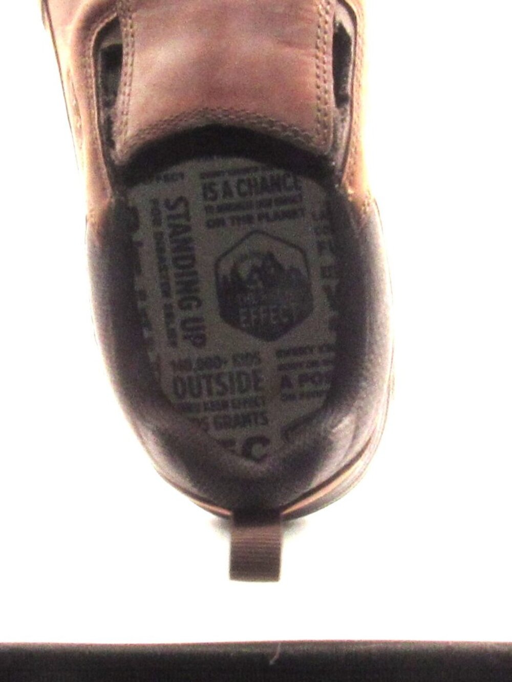 Keen Brown Targhee III Dark Earth/Mulch Shoes Size 12 W Slip On Leather FLAWED - Picture 13 of 14